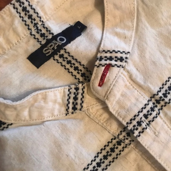 Sold!* SPAO ladies tunic cotton/ flax top - Picture 4 of 5